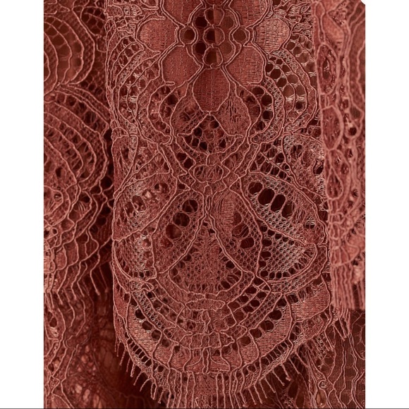 H&M ~Tiered Lace Maxi Skirt/Matching short tube top (NWT) - Picture 7 of 7